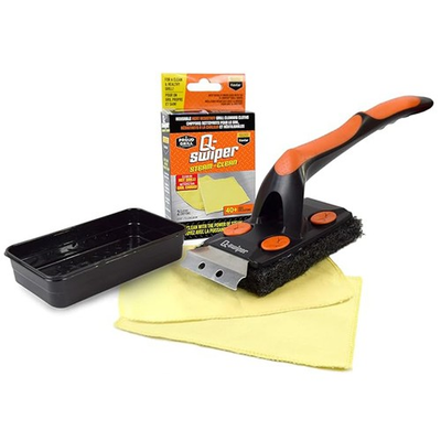 #ad Proud Grill Q Swiper XL Steam Clean Grill Cleaner 3 Piece Set Brush Scraper $31.99