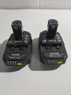 RYOBI ONE+ 18V 2.0 Ah Lithium-Ion Battery (2 pack)