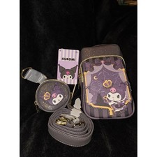 SanrioSanrio Kuromi 20th Anniversary Cell Phone Crossbody Bag with Coin Bag