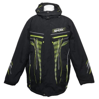 Atlas for Men, Skijacke, Herren, Größe: XL, Schwarz/Grün, Polyester #QA1