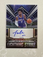 2022-23 Obsidian Lightning Strike Signatures Jalen McDaniels #LS-JMP  /149