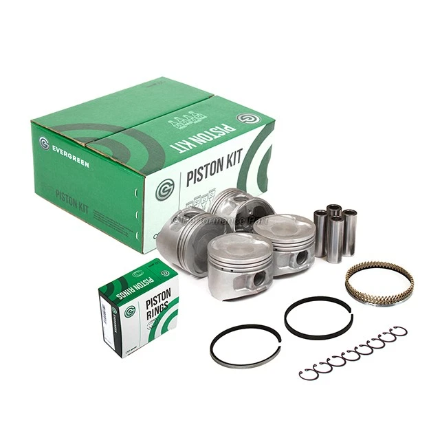 Pistons w/ Rings for 90-99 Toyota Celica Camry MR2 2.2L 5SFE - Image 2 of 4