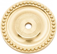 RK International BP 7822 Koraliki 1-5/8" Okrągły 1 otwór Solidny mosiądz - Mosiądz