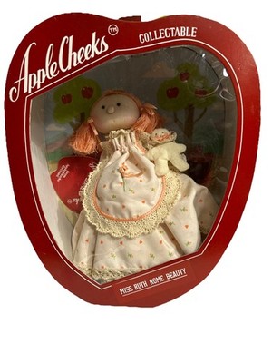 Apple Cheeks Miss Ruth Rome Beauty Cloth Doll 1984 Anne Dougal