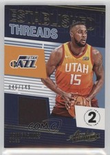 2018 Absolute Memorabilia Established Threads Level 2 46/149 Derrick Favors 5yi