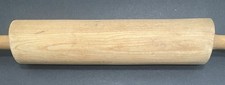 Vintage Rustykalne lite drewno Jednoczęściowy wałek rolkowy Dom wiejski Duży 19"