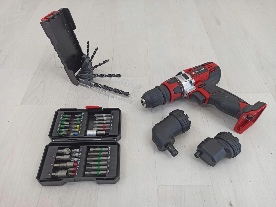 Einhell Akku-Bohrschrauber TE-CD 12/1 3X-Li 39 (12V, 30 Nm, 2 Gänge, Bit-Set) - Bild 2 von 4