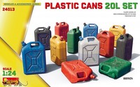 Miniart 24013 Kanister Kunststoff - 20L / Plastic Cans 20L - Set - 1:24
