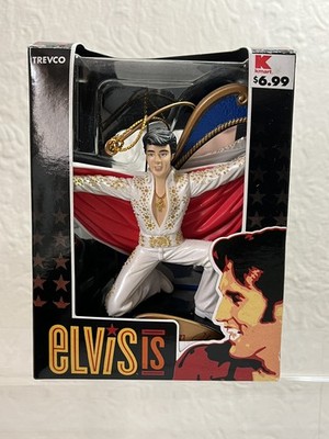 Elvis Presley Collectible Ornament Live In Las Vegas Elvis Is 2006 Trevco