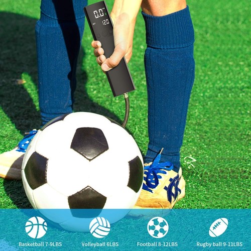 Electric Ball Pump, Smart Air Pump Portable Fast Ball Inflation with Precise ... - Picture 2 of 12