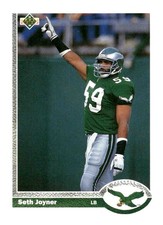 1991 Upper Deck #284b Seth Joyner