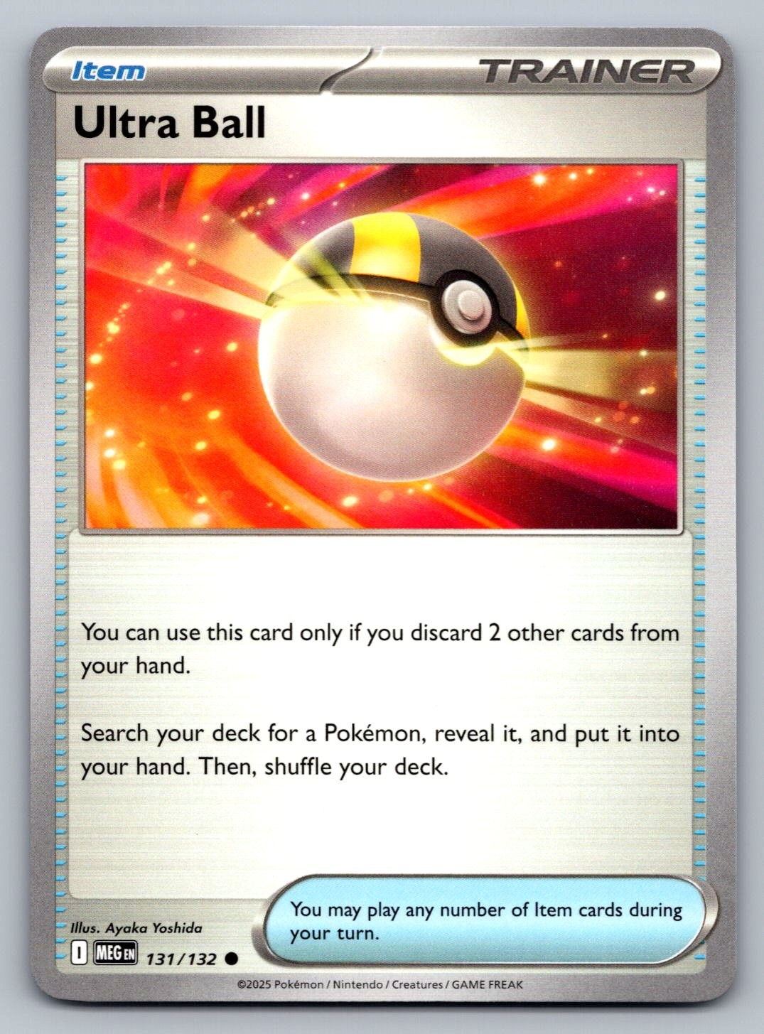 Pokemon TCG ME01: Mega Evolution Ultra Ball 131/132