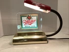 Vintage Miller High Life Beer Cash Register Desk Table Lamp Bar Sign WORKS