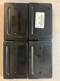 Sega Genesis Game Lot: Sonic 1, 2, Spinball And Dr. Robotnik&rsquo;s Mean Bean Machine