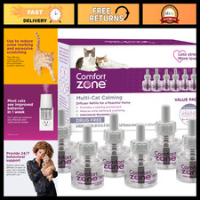 Multi-Cat Calming Diffuser Refill - 6 Pack, 3...