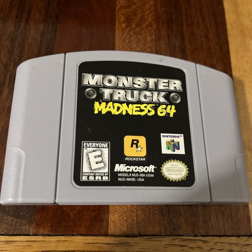 Monster Truck Madness (Nintendo 64 N64, 1999) Cartridge Only, Tested/Working