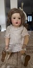 Antique Louis Amberg Victory Doll Composition 15 1/2" Original Clothes And Shoes — photo 1