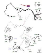 LAND ROVER DISCOVERY V L462 Bremsleitung vorne rechts LR142045 NEU ORIGINAL