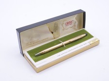 Penna a sfera/Ballpoint Cross Gold Plated vintage full set