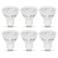6 Pack Simba Lighting Led Gu10 Etl 5w Non-dimmable 50w Replacement Bulb 2700k