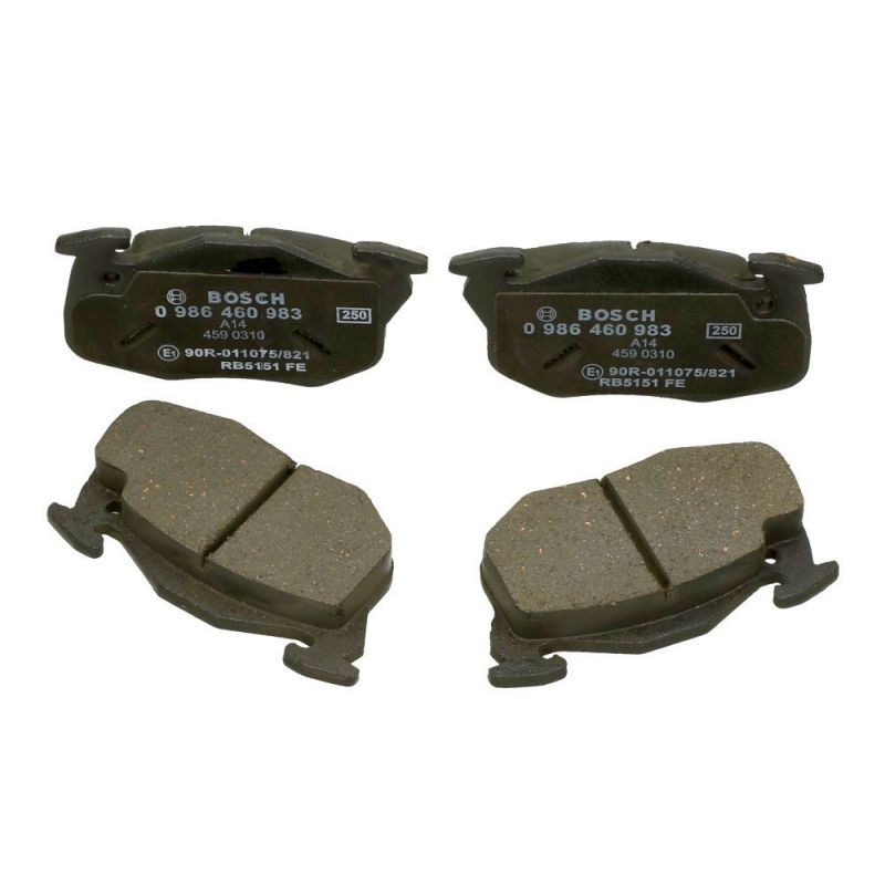 1x ORIGINAL® Bosch Bremsbelagsatz, Scheibenbremse Vorne für Citroën AX ZX ZX