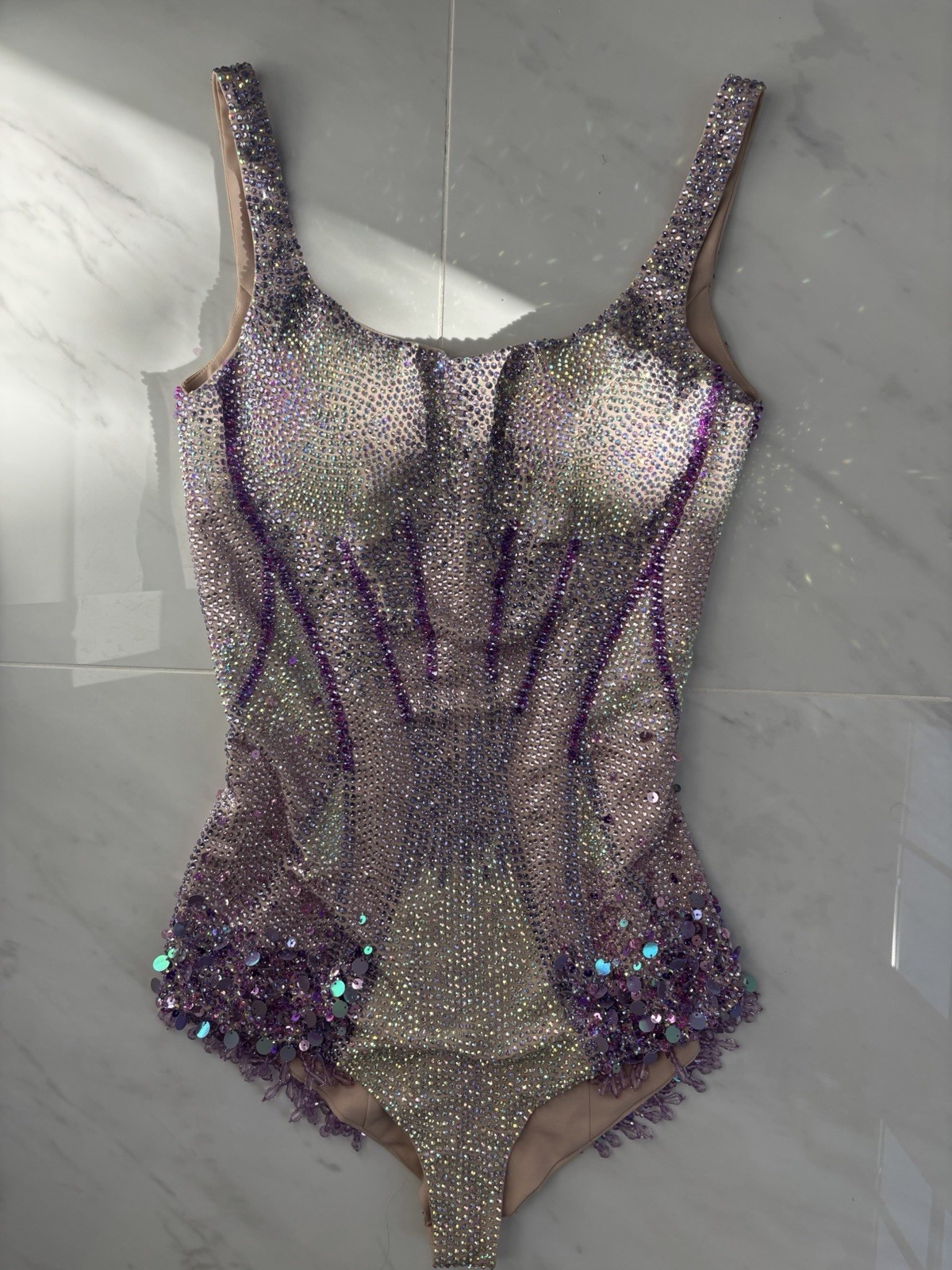 TAYLOR SWIFT ERAS TOUR CUSTOM BODY SUIT *HAND MADE, EVERY JEWEL HAND PLACED*