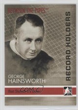 2006-07 ITG Between the Pipes Record Holders George Hainsworth #146 HOF 0l2