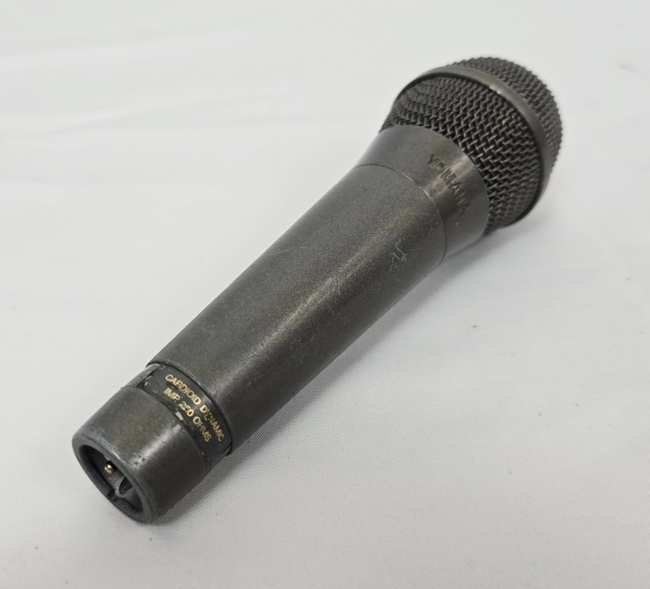 Vintage 1980s Yamaha MZ103BE Beryllium Capsule Dynamic Microphone