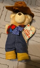 Vintage 1986 Wendy's Farrell Furskin - Furskins Bears Toy Stuffed Plush Doll