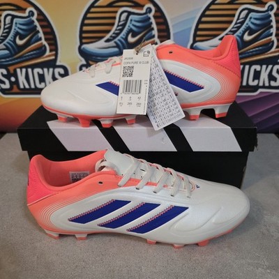 Adidas Copa Pure Club III FG/MG Coral Blaze Fußballschuhe Größe 8 UK Neu UVP 80£