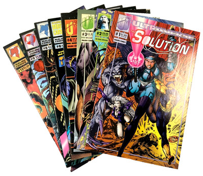 Malibu THE SOLUTION #1 2 3 4 6 8 9 10 (VF to NM) Ships FREE!