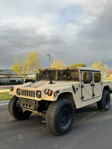 1987 Hummer H1 HMMWV Cummins 5.9 Diesel Swap 400HP Street Legal CA Title