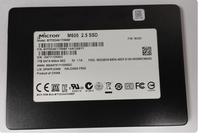 M600 1TB SATA MTFDDAK1T0MBF 6G SSD 2.5 Server
