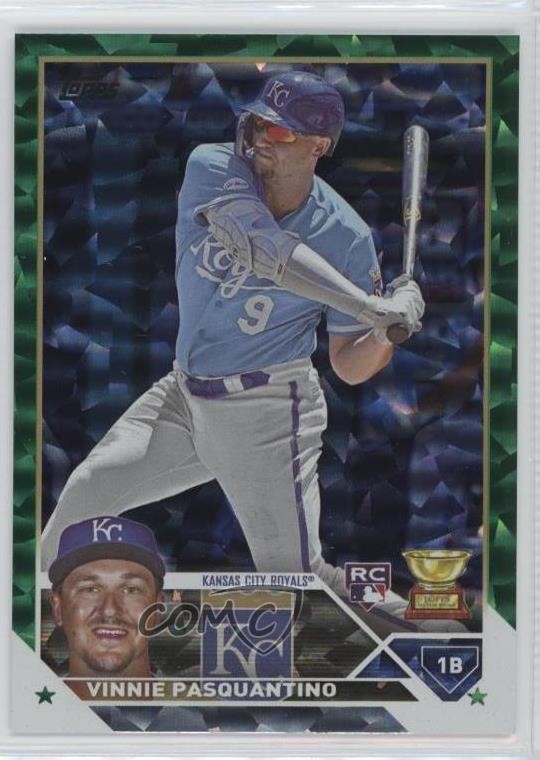 2023 Topps Series 1 Green Foil 5/499 Vinnie Pasquantino #302 0u2n