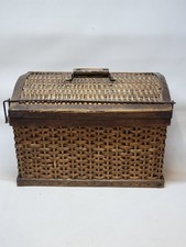 Ancien Panier En Bambou