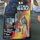 Star Wars The Power Of The Force Boba Fett Sawed-Off Blaster Rifle And Jet Pack
