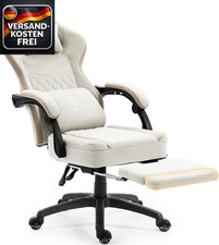 Gaming Bürostuhl mit Massagefunktion, ergonomisch, atmungsaktiv, stützend