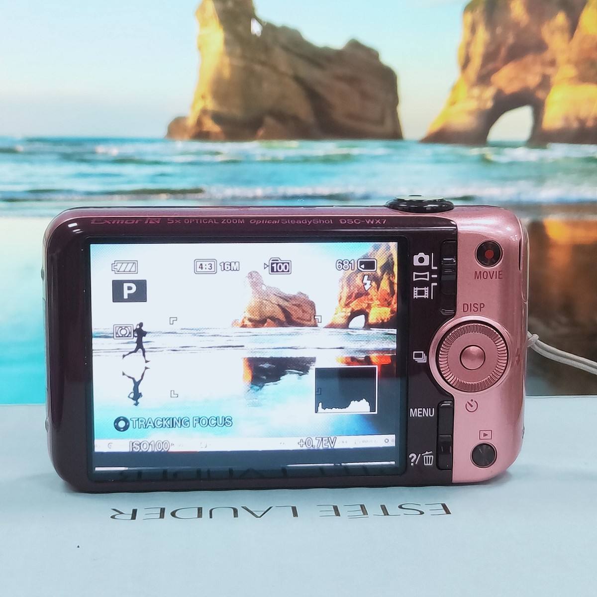 SONY Cyber-Shot DSC-WX7 Digital Compact Camera 5x Optical Zoom