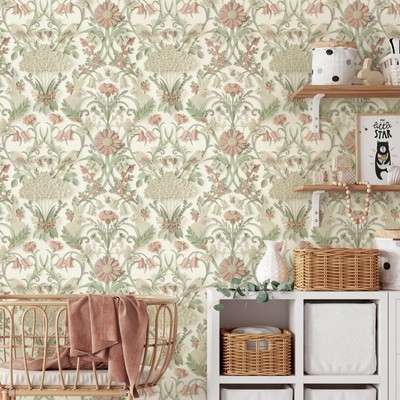 Woodland Creme Tapetenkleister Das Papier Abwaschbar Kinderzimmer Schlafzimmer Edle Deko