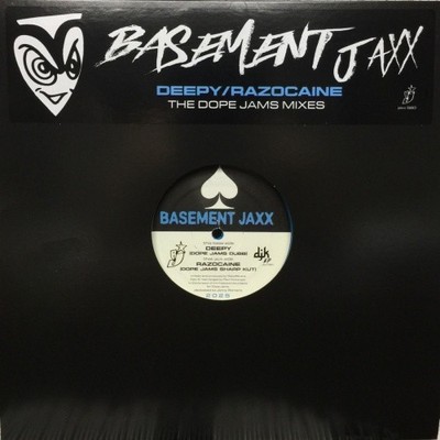 BASEMENT JAXX Deep/Razocaine (The Dope Jams Dubs) 12'' NEW COLORED VINYL unoffic