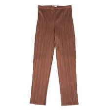 PLEATS PLEASE Pleated Cropped Pants Size 4 K-165887 