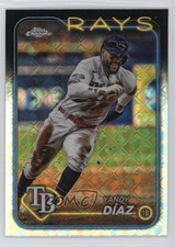 2024 Topps Chrome Logofractor Edition Yandy Diaz Yandy Díaz #107 zu8