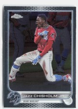2022 Topps Chrome #91 Jazz Chisholm Jr.