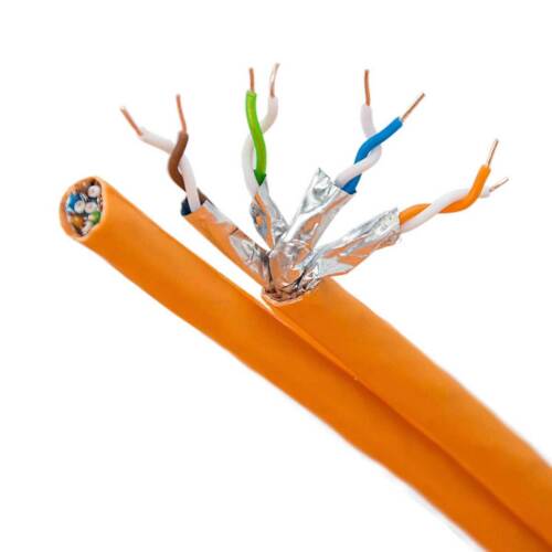 CAT 7 100m Netzwerkkabel Duplex S/FTP LAN Kabel Ethernet Datenkabel Verlegekabel - Afbeelding 10 van 12