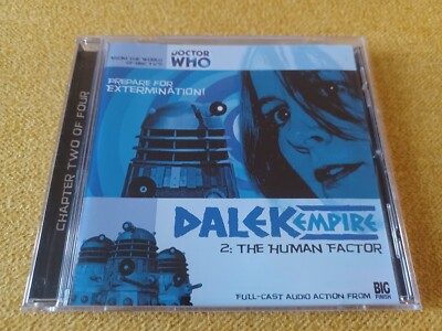 Dalek Empire: The Human Factor (Big Finish CD, 2001) Doctor Who