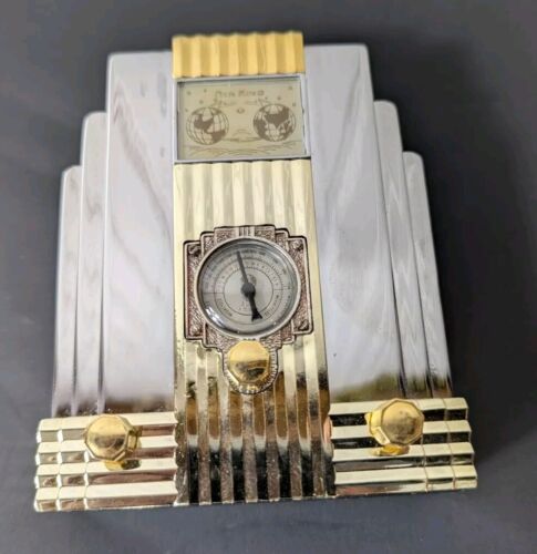 Franklin Mint Art Deco Air King Skyscraper Radio Miniature Metal Static Tune - Picture 3 of 12
