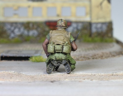 Preventa USMC en Batalla MauThan, 1968 Guerra de Vietnam 1:35 Pro Construido Modelo #1 - Imagen 5 de 7