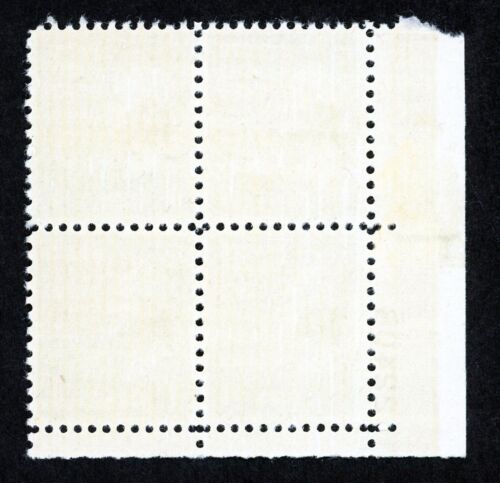 Stamps United States, Scott # 804 Mint NH plate block, VLH margin - Picture 2 of 2