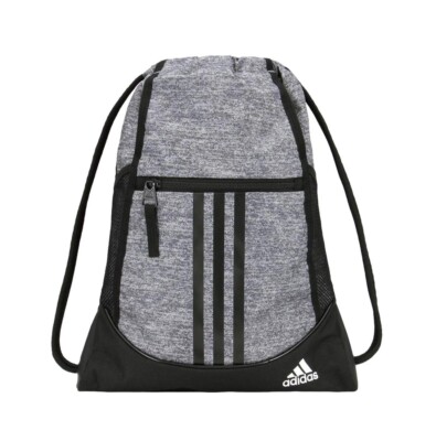 ADIDAS Training Alliance Sackpack Gray / Black
