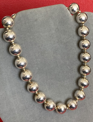 Premier Designs Choker Necklace Silver Tone 16 LX0,5 W With 3  Extender Vintage